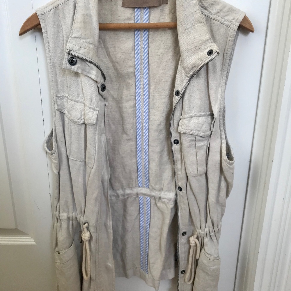 Cream Vest